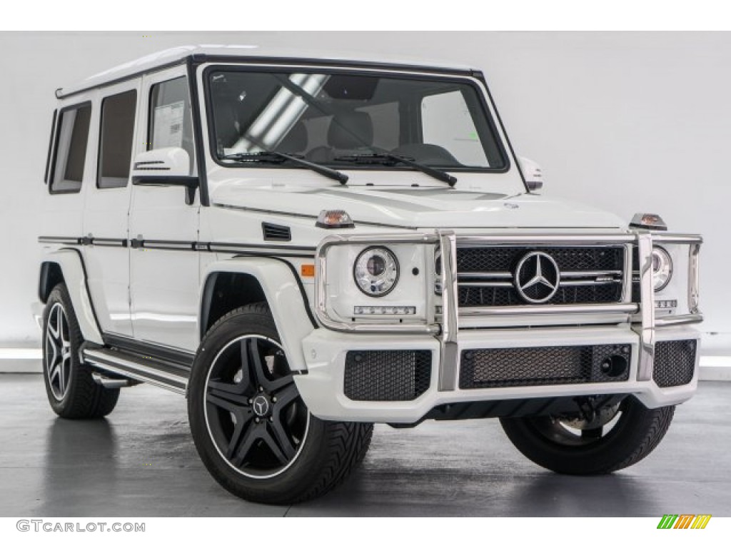 2017 G 63 AMG - Polar White / designo Black photo #12