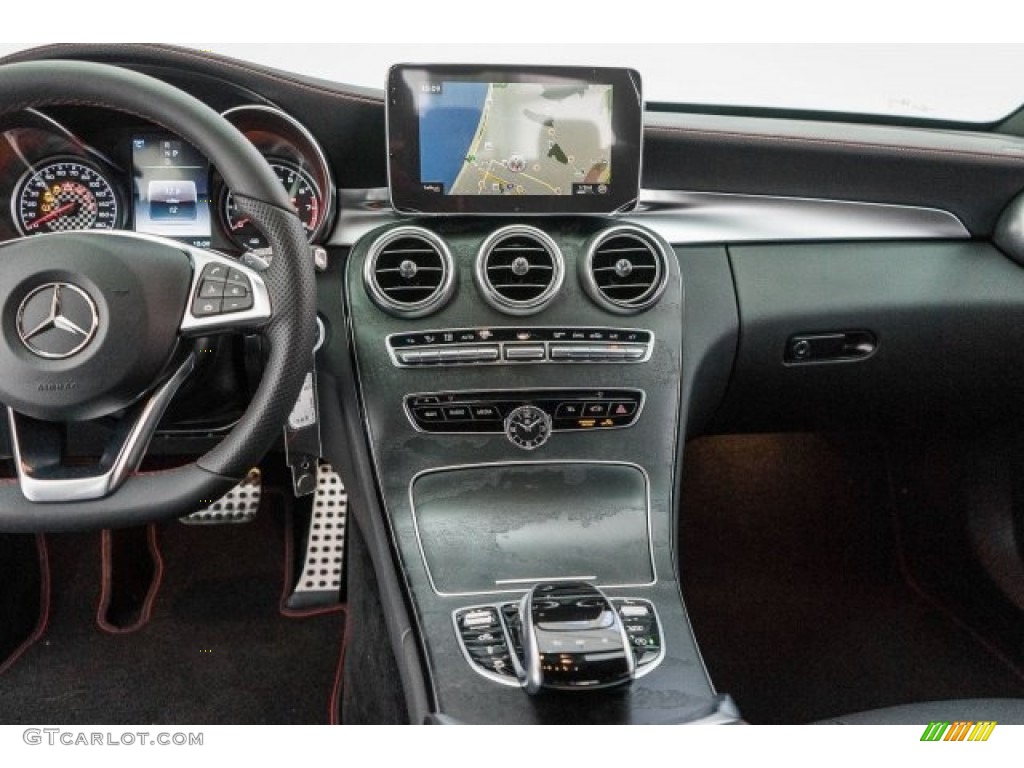 2017 Mercedes-Benz C 43 AMG 4Matic Sedan Black Dashboard Photo #119036496