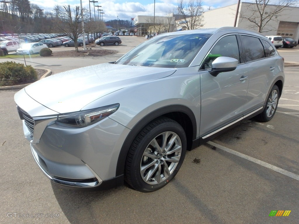 Sonic Silver Metallic 2017 Mazda CX-9 Grand Touring AWD Exterior Photo #119036847