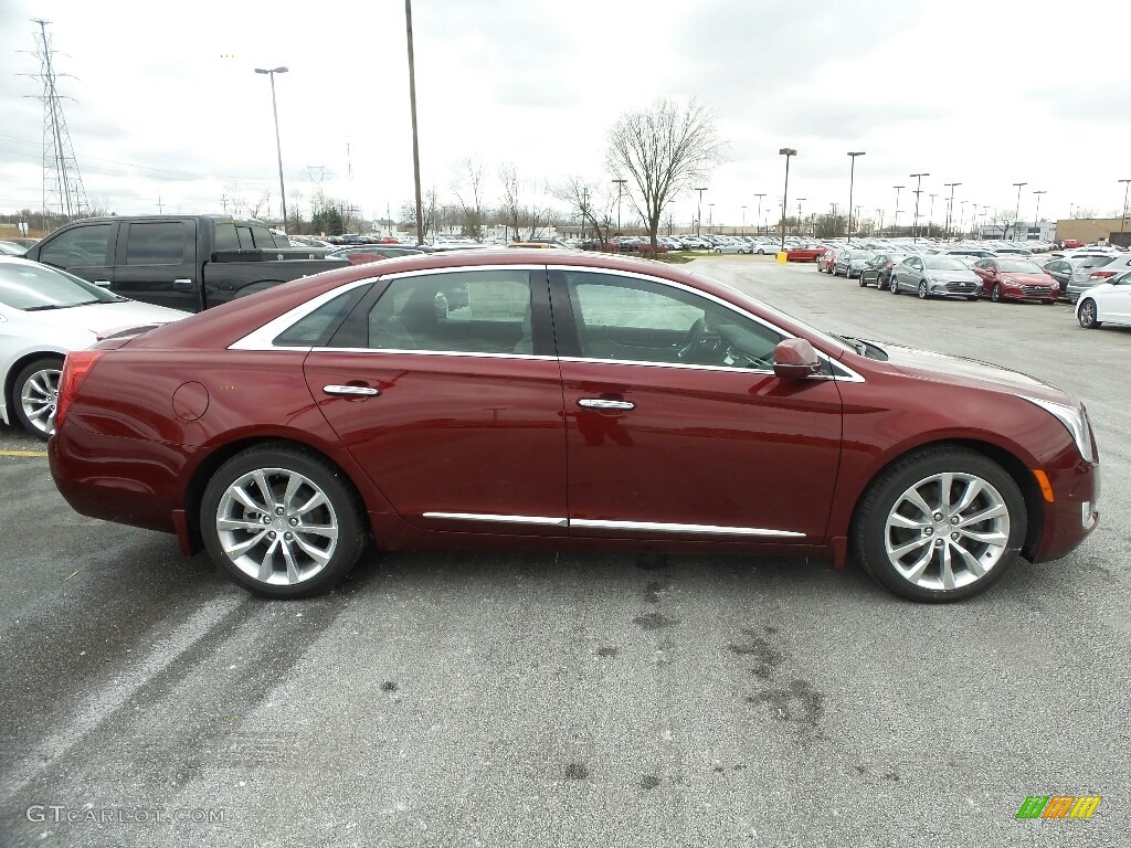 Red Passion Tintcoat 2017 Cadillac XTS Luxury Exterior Photo #119038941