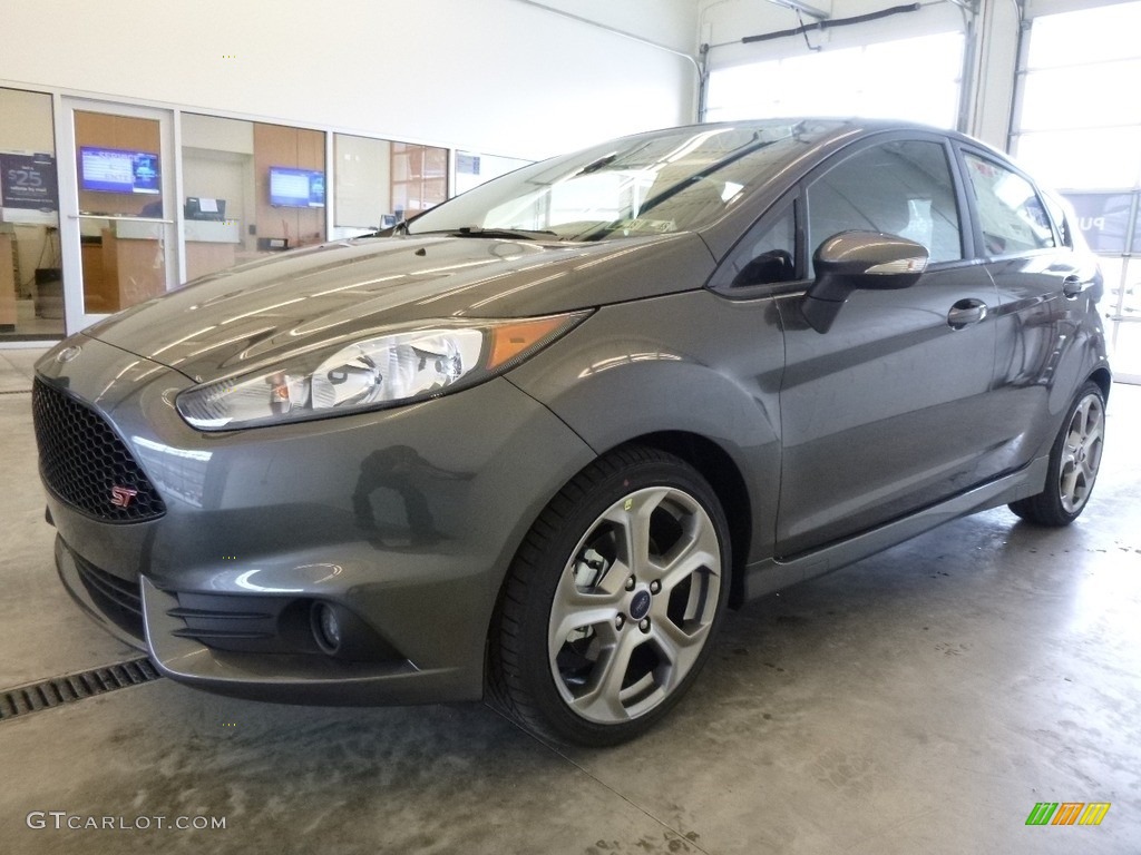 Magnetic 2017 Ford Fiesta ST Hatchback Exterior Photo #119040831