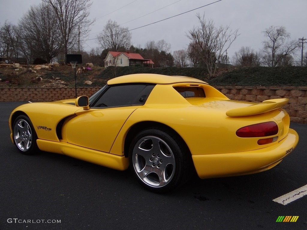 2001 Viper RT-10 - Viper Race Yellow / Black photo #5