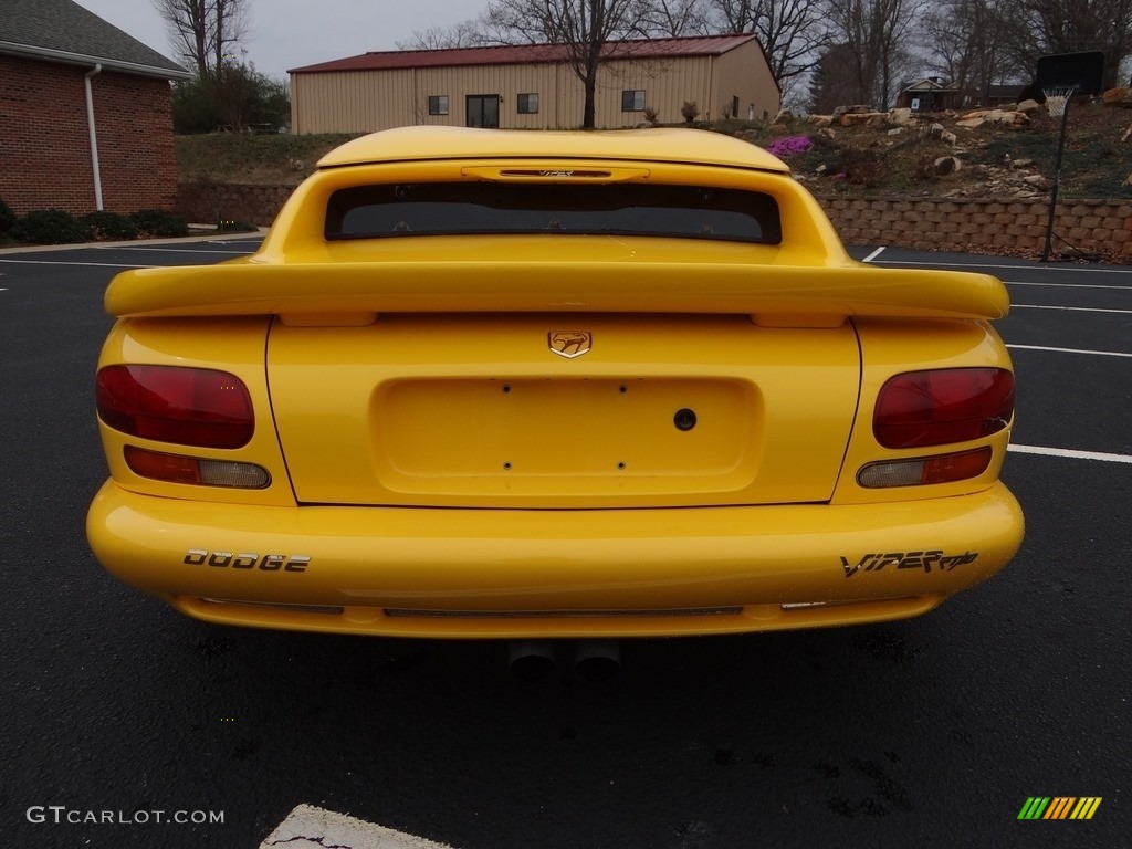 2001 Viper RT-10 - Viper Race Yellow / Black photo #6