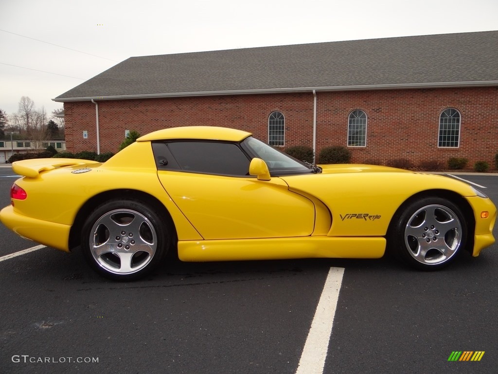 2001 Viper RT-10 - Viper Race Yellow / Black photo #8