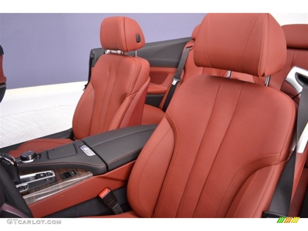 2017 6 Series 640i Convertible - Alpine White / Vermilion Red photo #12