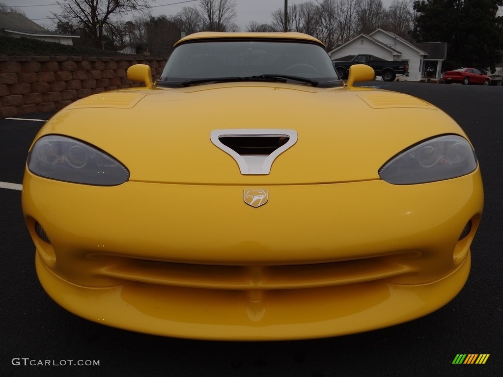 2001 Viper RT-10 - Viper Race Yellow / Black photo #10