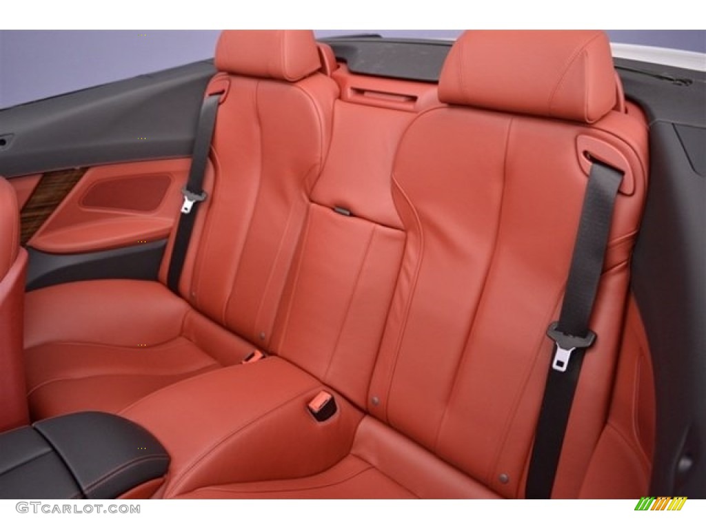 2017 6 Series 640i Convertible - Alpine White / Vermilion Red photo #14