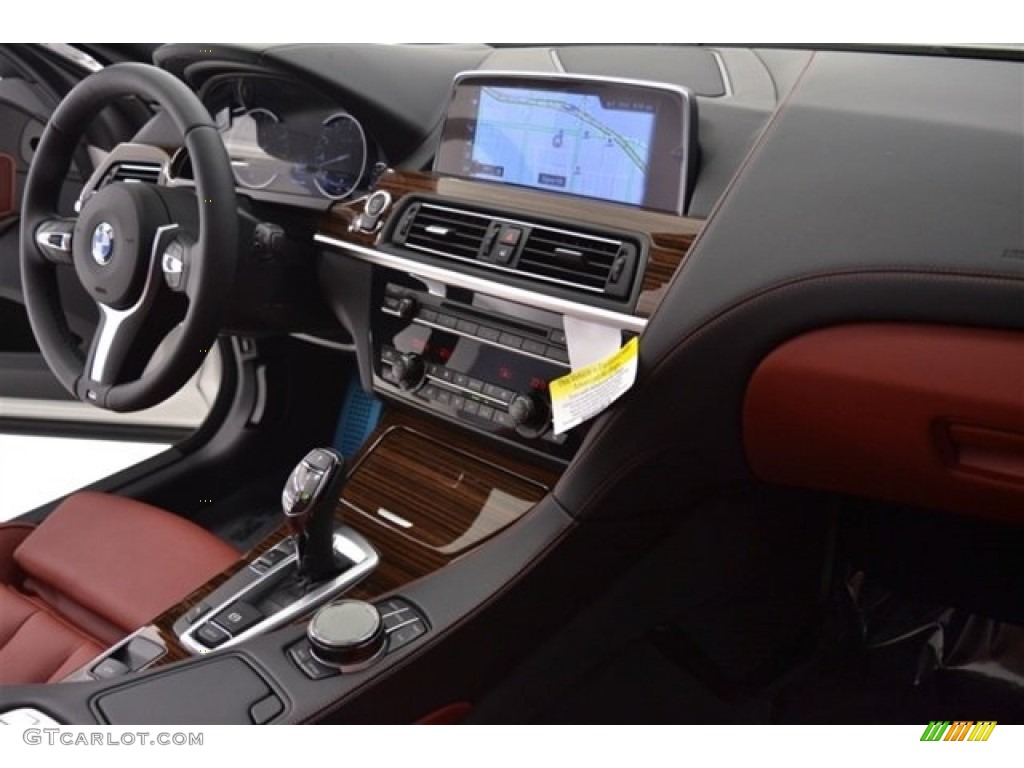 2017 6 Series 640i Convertible - Alpine White / Vermilion Red photo #16