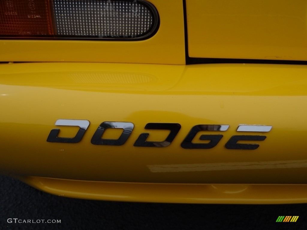 2001 Viper RT-10 - Viper Race Yellow / Black photo #15