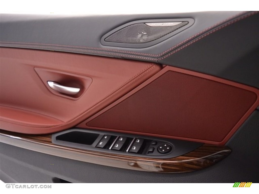 2017 6 Series 640i Convertible - Alpine White / Vermilion Red photo #22