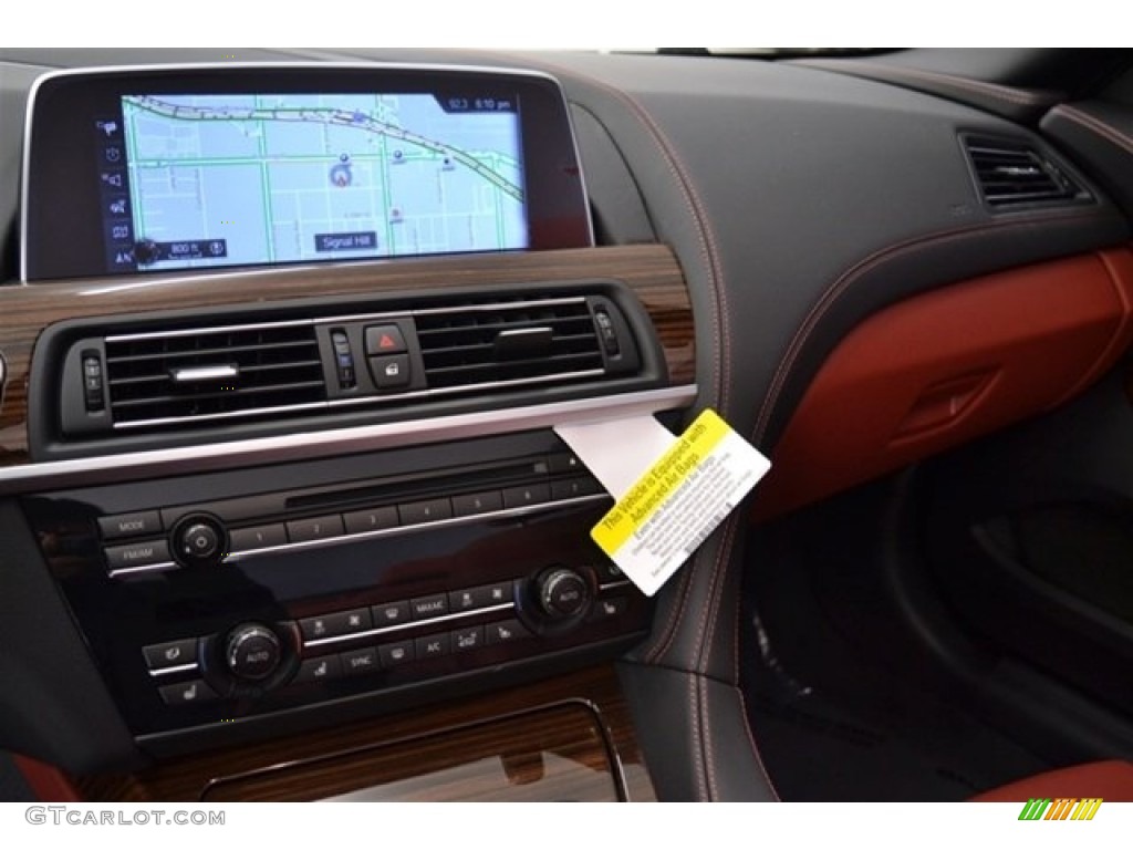 2017 6 Series 640i Convertible - Alpine White / Vermilion Red photo #24