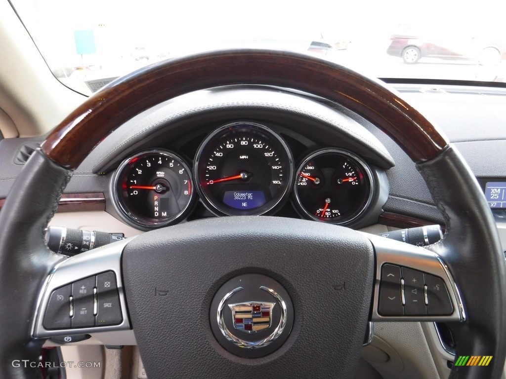 2008 CTS 4 AWD Sedan - Crystal Red / Cashmere/Cocoa photo #23