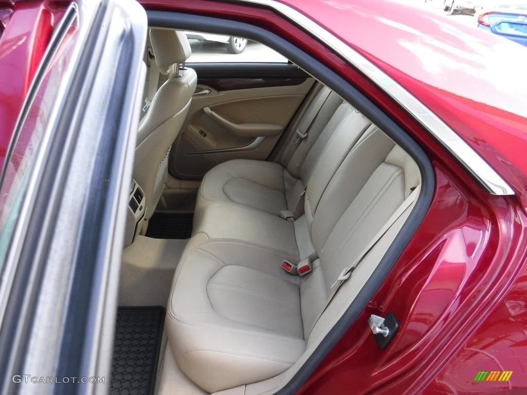 2008 CTS 4 AWD Sedan - Crystal Red / Cashmere/Cocoa photo #26