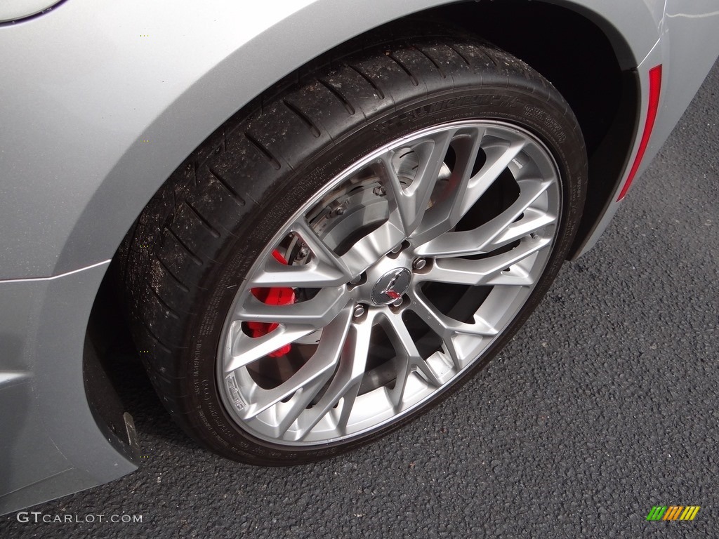 2016 Corvette Z06 Coupe - Blade Silver Metallic / Jet Black photo #20