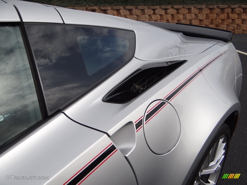 2016 Corvette Z06 Coupe - Blade Silver Metallic / Jet Black photo #24