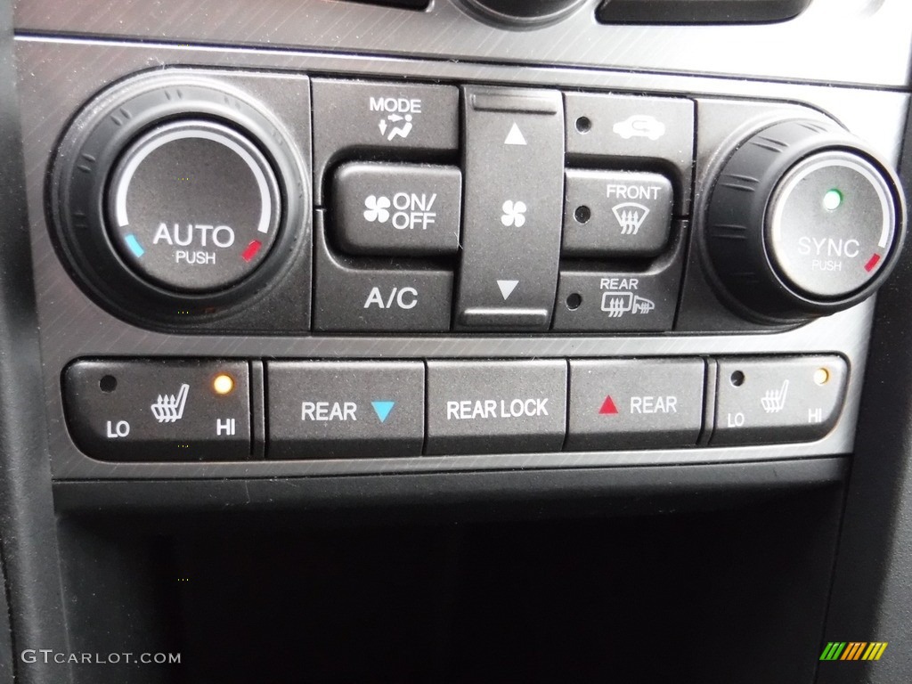 2015 Pilot EX-L 4WD - Alabaster Silver Metallic / Black photo #16