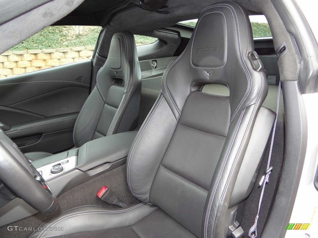 2016 Corvette Z06 Coupe - Blade Silver Metallic / Jet Black photo #35