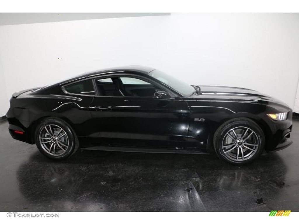 2017 Mustang GT Premium Coupe - Shadow Black / Ebony photo #1