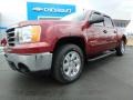 Sonoma Red Metallic - Sierra 1500 SLE Crew Cab 4x4 Photo No. 2