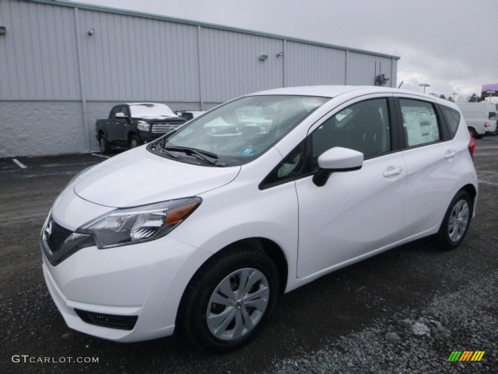 Fresh Powder White 2017 Nissan Versa Note S Exterior Photo #119051138