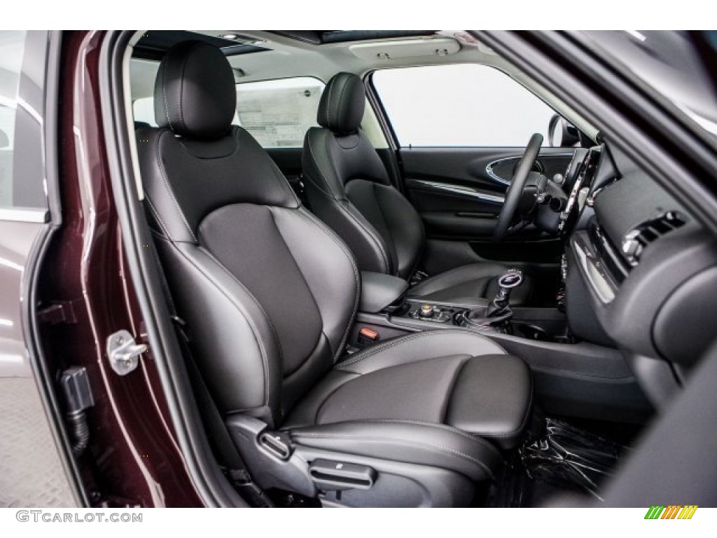 Carbon Black Interior 2017 Mini Clubman Cooper S Photo #119051762