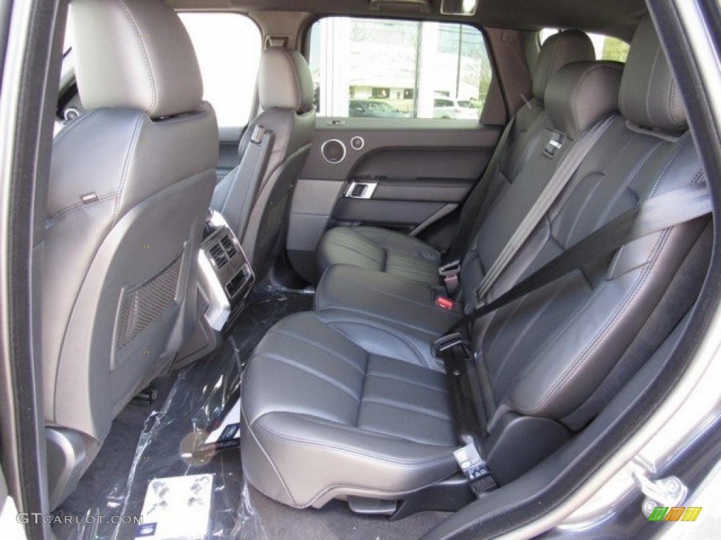 2017 Land Rover Range Rover Sport HSE Rear Seat Photo #119052656