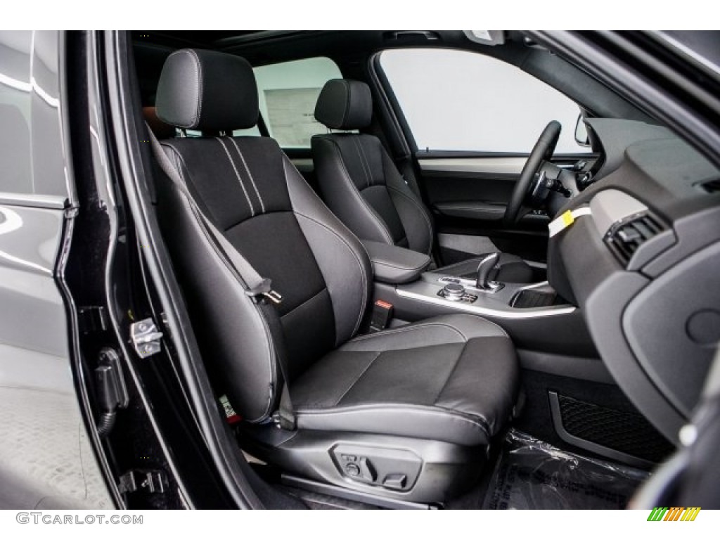 2017 BMW X3 xDrive35i Front Seat Photos