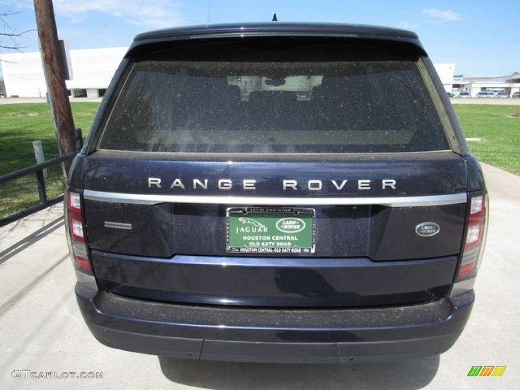 2017 Range Rover Supercharged - Loire Blue Metallic / Espresso/Almond photo #8