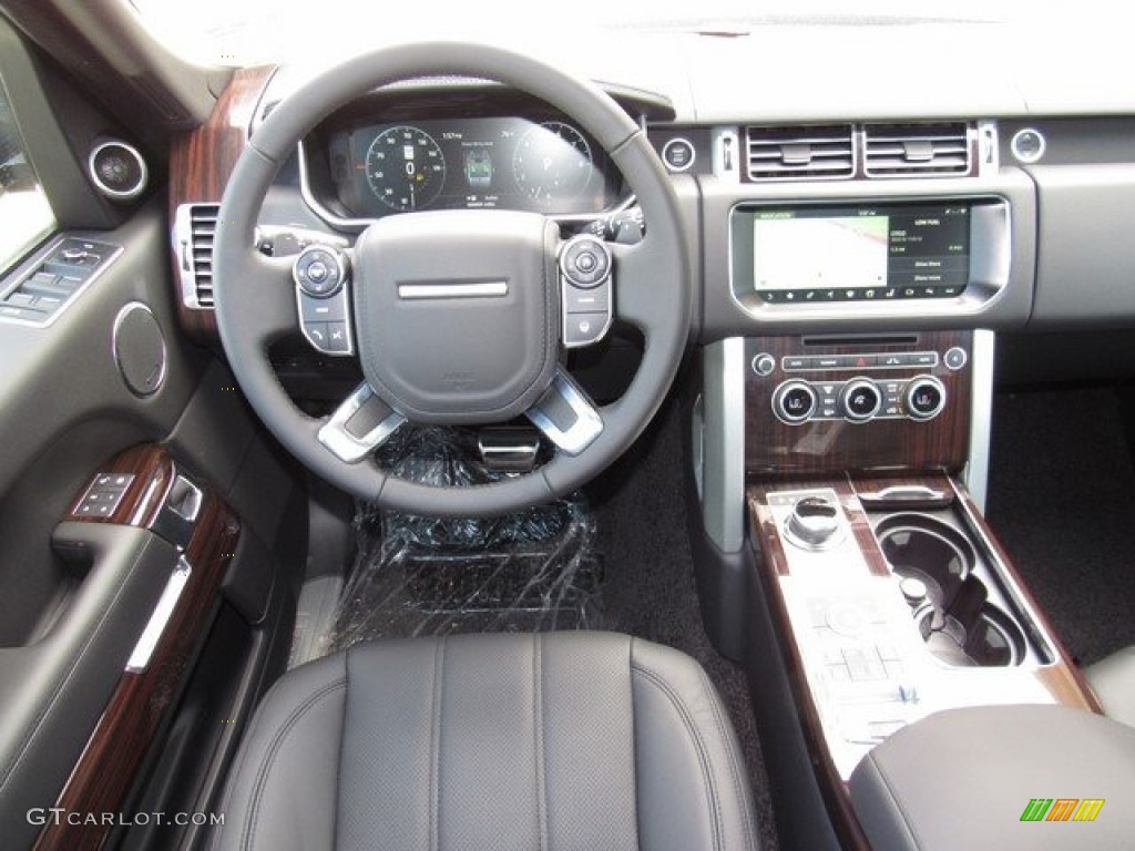 2017 Range Rover Supercharged - Santorini Black Metallic / Ebony/Ebony photo #13