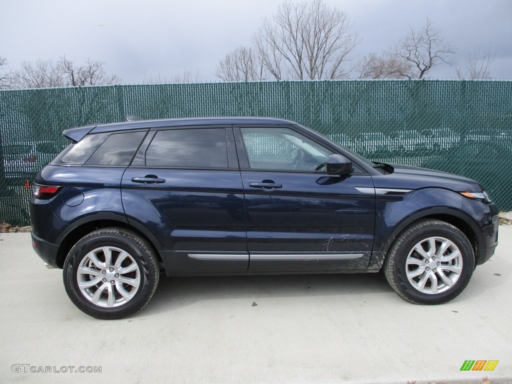 2017 Range Rover Evoque SE - Loire Blue Metallic / Cirrus/Lunar photo #2