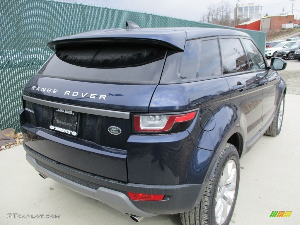 2017 Range Rover Evoque SE - Loire Blue Metallic / Cirrus/Lunar photo #4