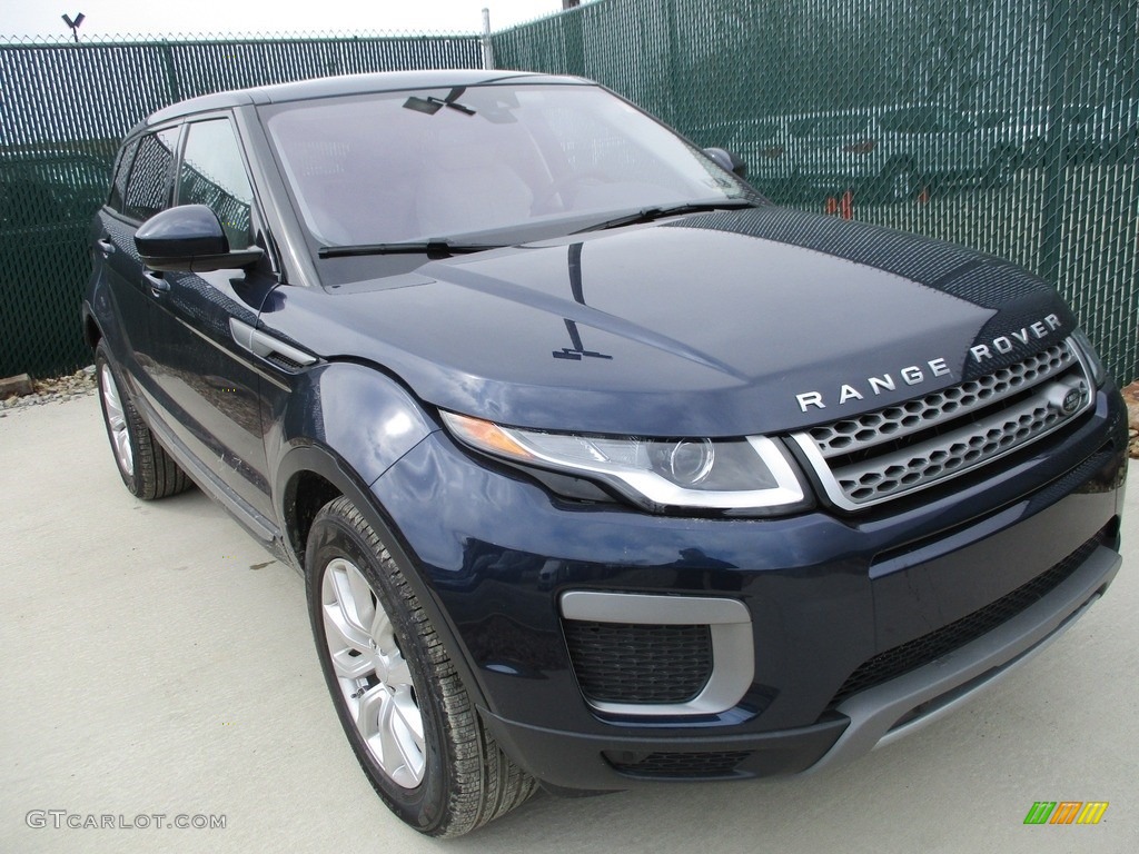 2017 Range Rover Evoque SE - Loire Blue Metallic / Cirrus/Lunar photo #5