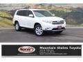 Blizzard White Pearl 2013 Toyota Highlander V6 4WD