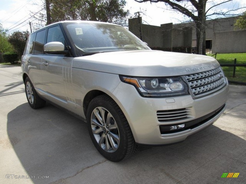 2017 Range Rover HSE - Aruba Metallic / Espresso/Almond photo #2