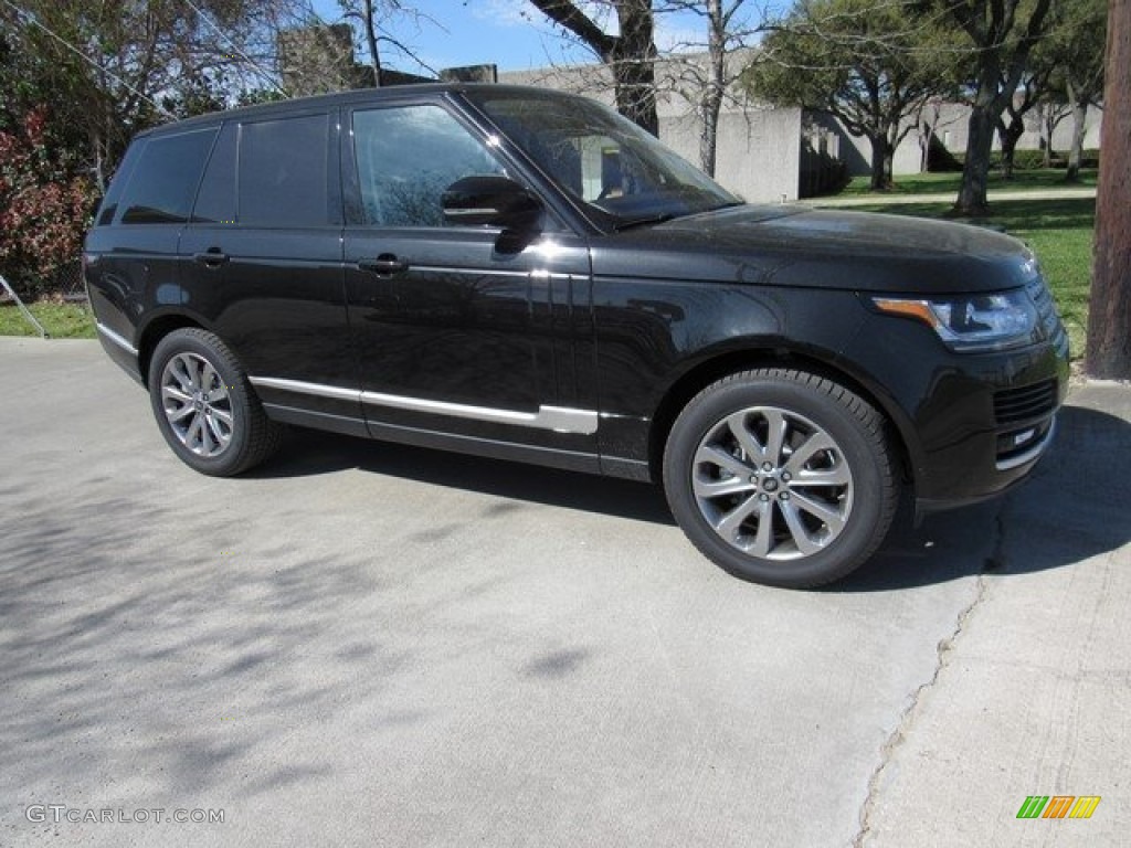 2017 Range Rover HSE - Narvik Black / Espresso/Almond photo #1