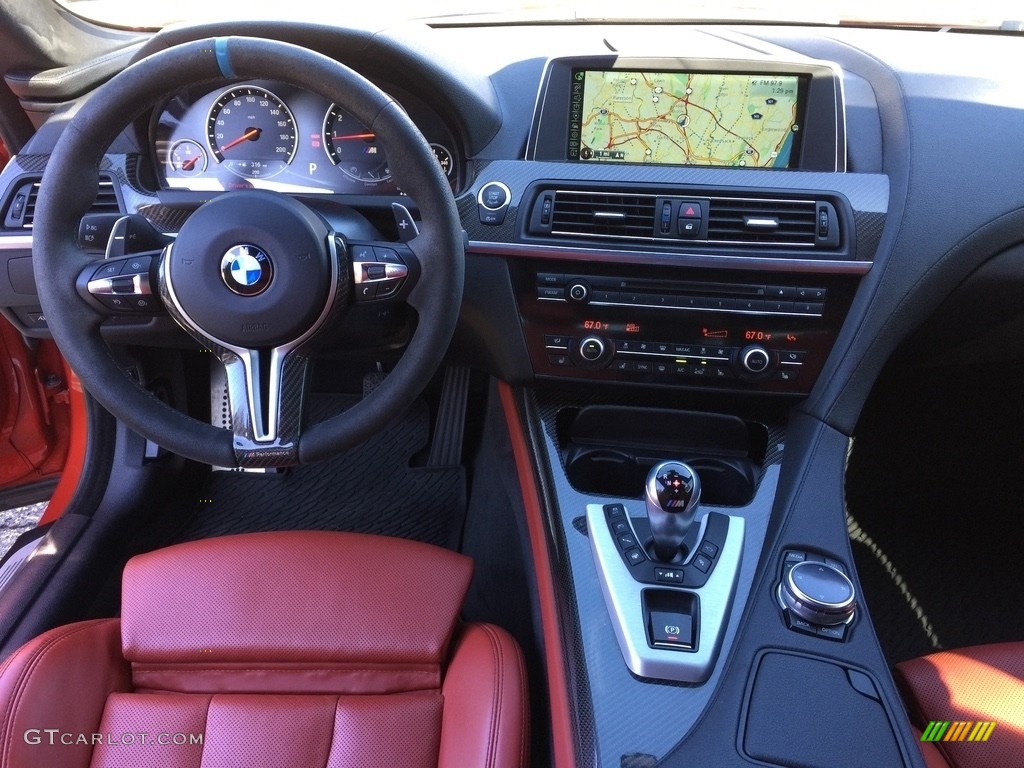 2015 M6 Coupe - Sakhir Orange Metallic / Sakhir Orange/Black photo #14