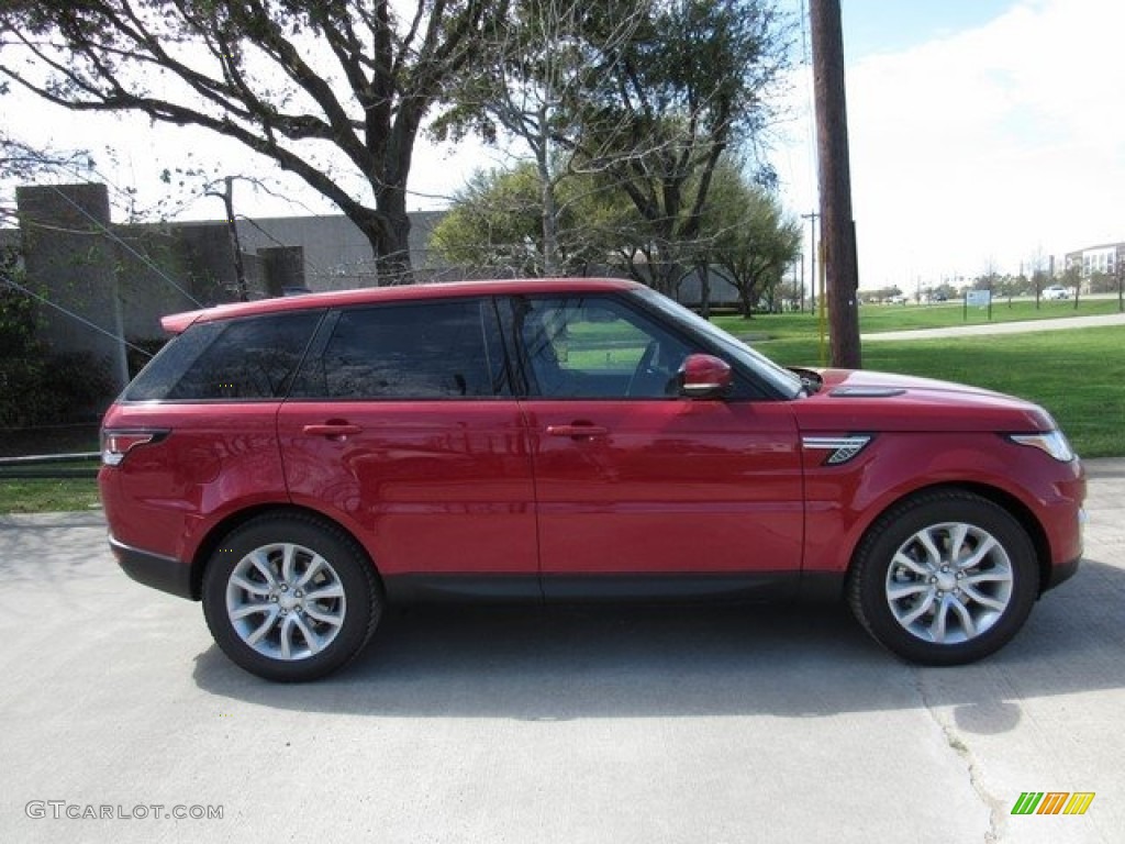 Firenze Red 2017 Land Rover Range Rover Sport HSE Exterior Photo #119056292