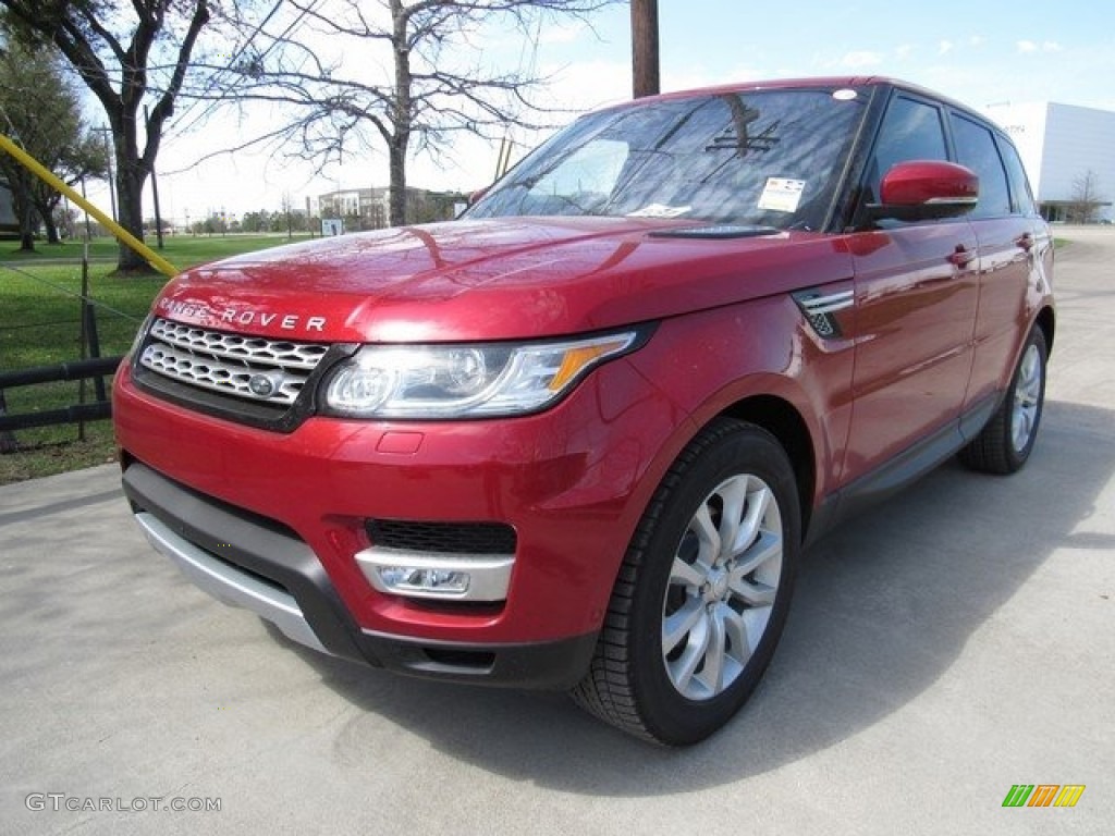 Firenze Red 2017 Land Rover Range Rover Sport HSE Exterior Photo #119056373