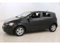 2013 Black Granite Metallic Chevrolet Sonic LT Hatch  photo #3