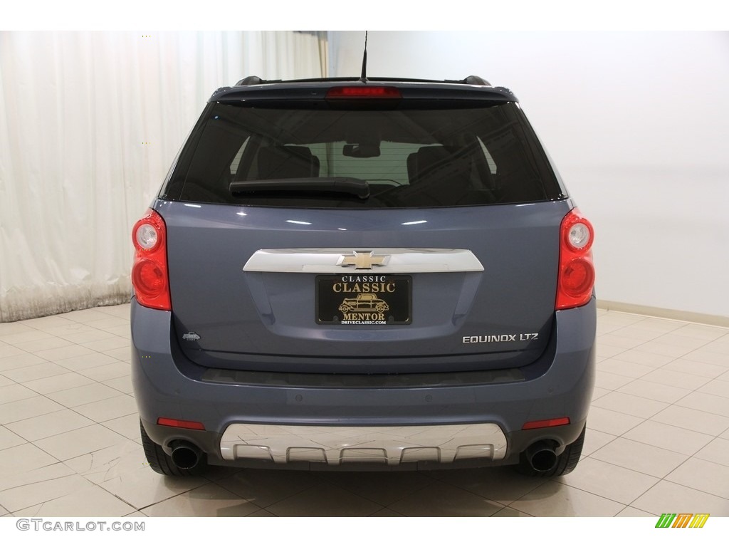 2011 Equinox LTZ - Twilight Blue Metallic / Light Titanium/Jet Black photo #13