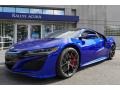 Nouvelle Blue Pearl 2017 Acura NSX 
