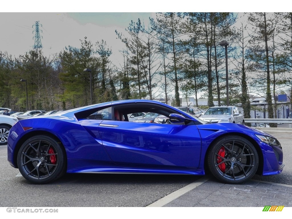 Nouvelle Blue Pearl 2017 Acura NSX Standard NSX Model Exterior Photo #119058815