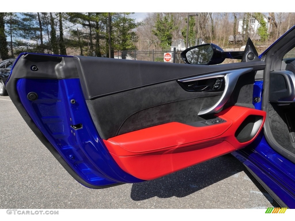 2017 Acura NSX Standard NSX Model Red Door Panel Photo #119058923