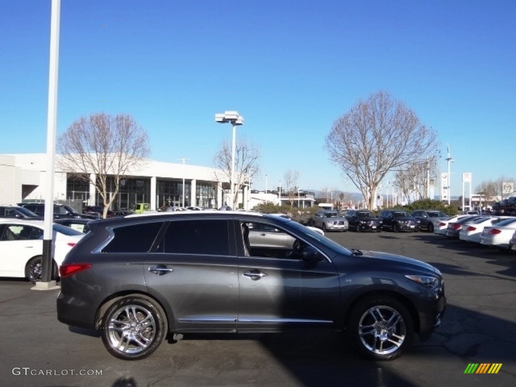 2014 QX60 3.5 AWD - Diamond Slate / Graphite photo #6