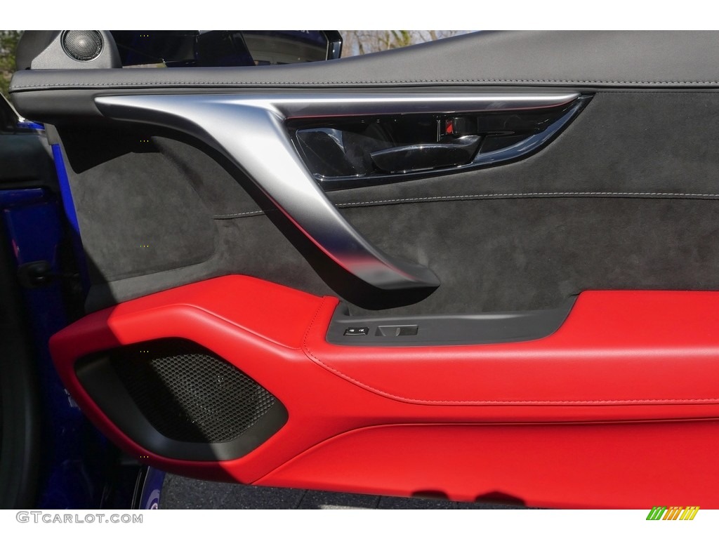 2017 Acura NSX Standard NSX Model Red Door Panel Photo #119059092