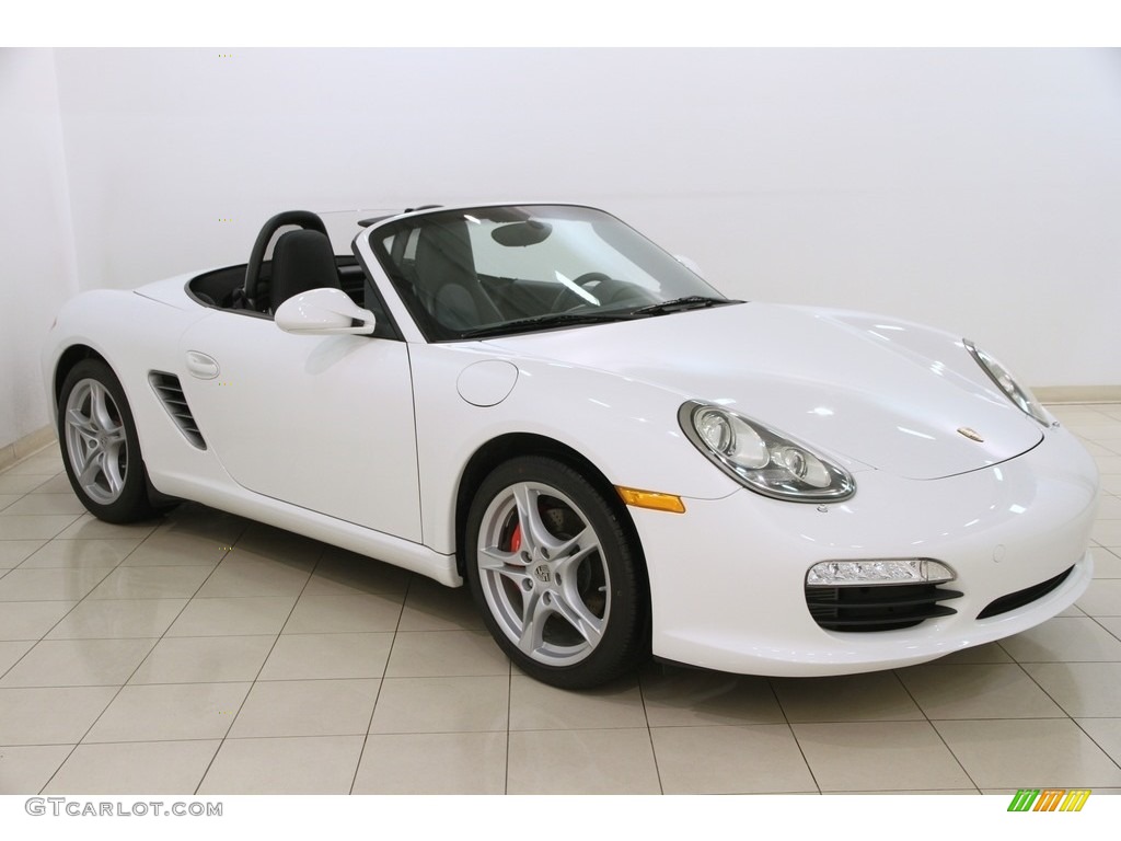 2010 Boxster S - Carrara White / Black photo #1