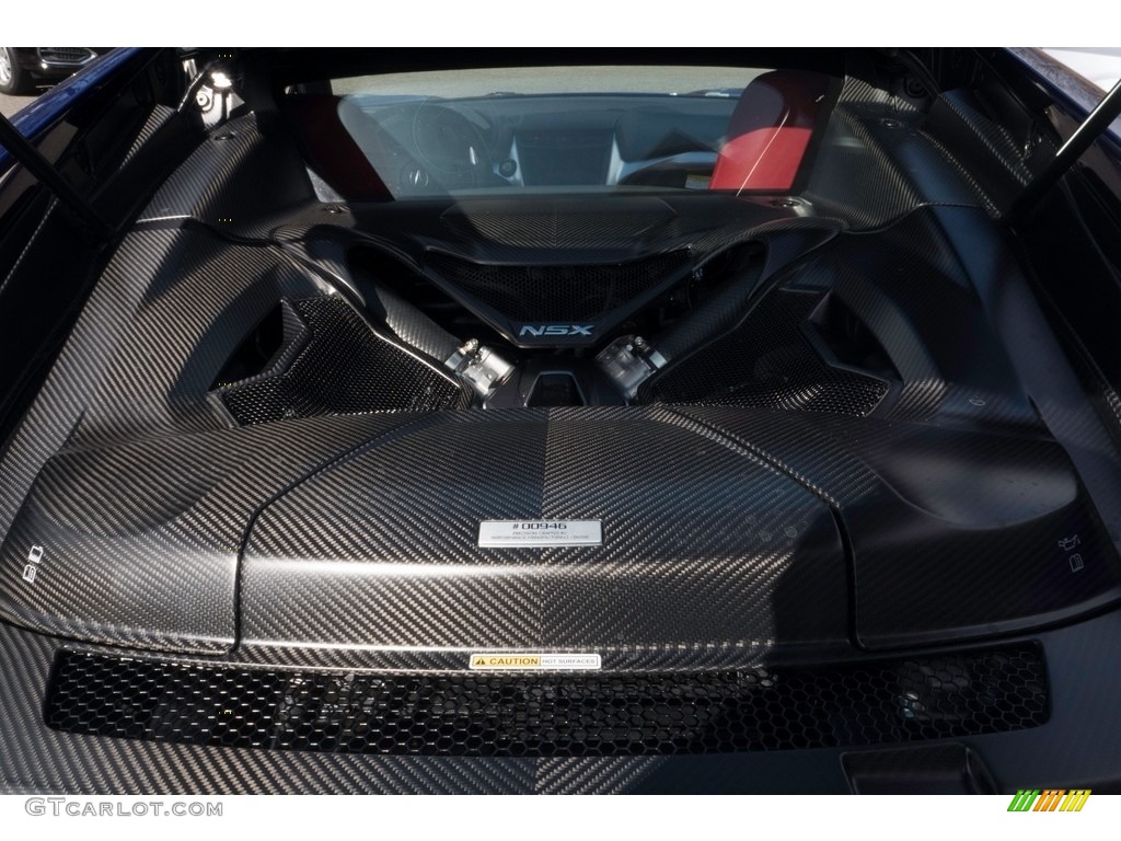 2017 Acura NSX Standard NSX Model 3.5 Liter Twin-Turbocharged DOHC 24-Valve VTC V6 Gasoline/Electric Hybrid Engine Photo #119059322