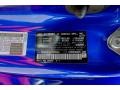 B605PX: Nouvelle Blue Pearl 2017 Acura NSX Standard NSX Model Color Code