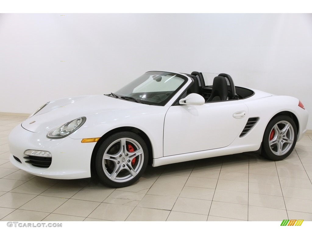 2010 Boxster S - Carrara White / Black photo #4