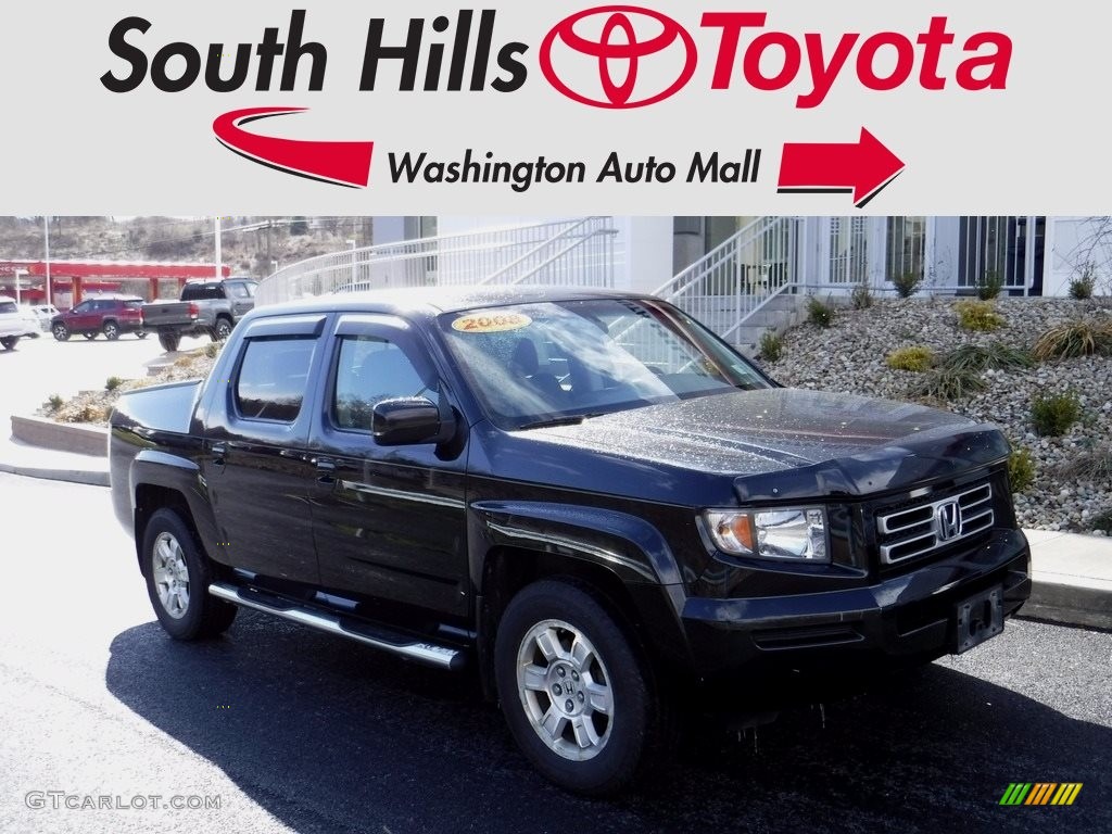 2008 Ridgeline RTS - Formal Black / Gray photo #1